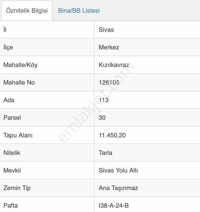 Sivas Ozan Emlak'tan Kızılkavraz'da 11450 M² Tek Tapu Tarla - Görsel 5