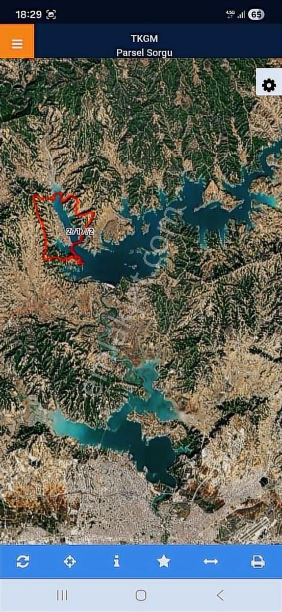 Karaisalı Körüklü'de Tek Tapu, Yol Kenarı, 5150m² Göle Çok Yakın - Görsel 4