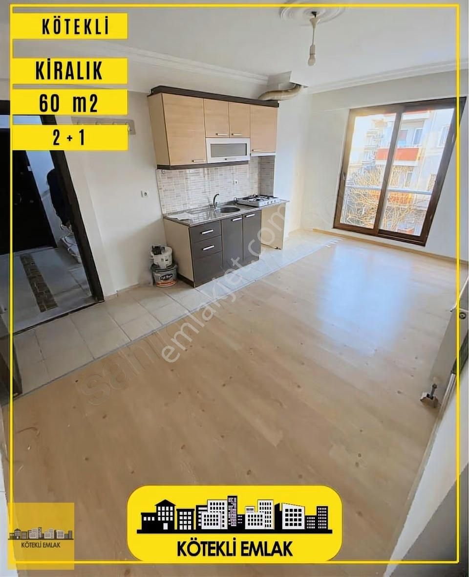 Kötekli Emlak'tan Kiralık 2+1 Arakat Daire Bereket Fırın Mevkii