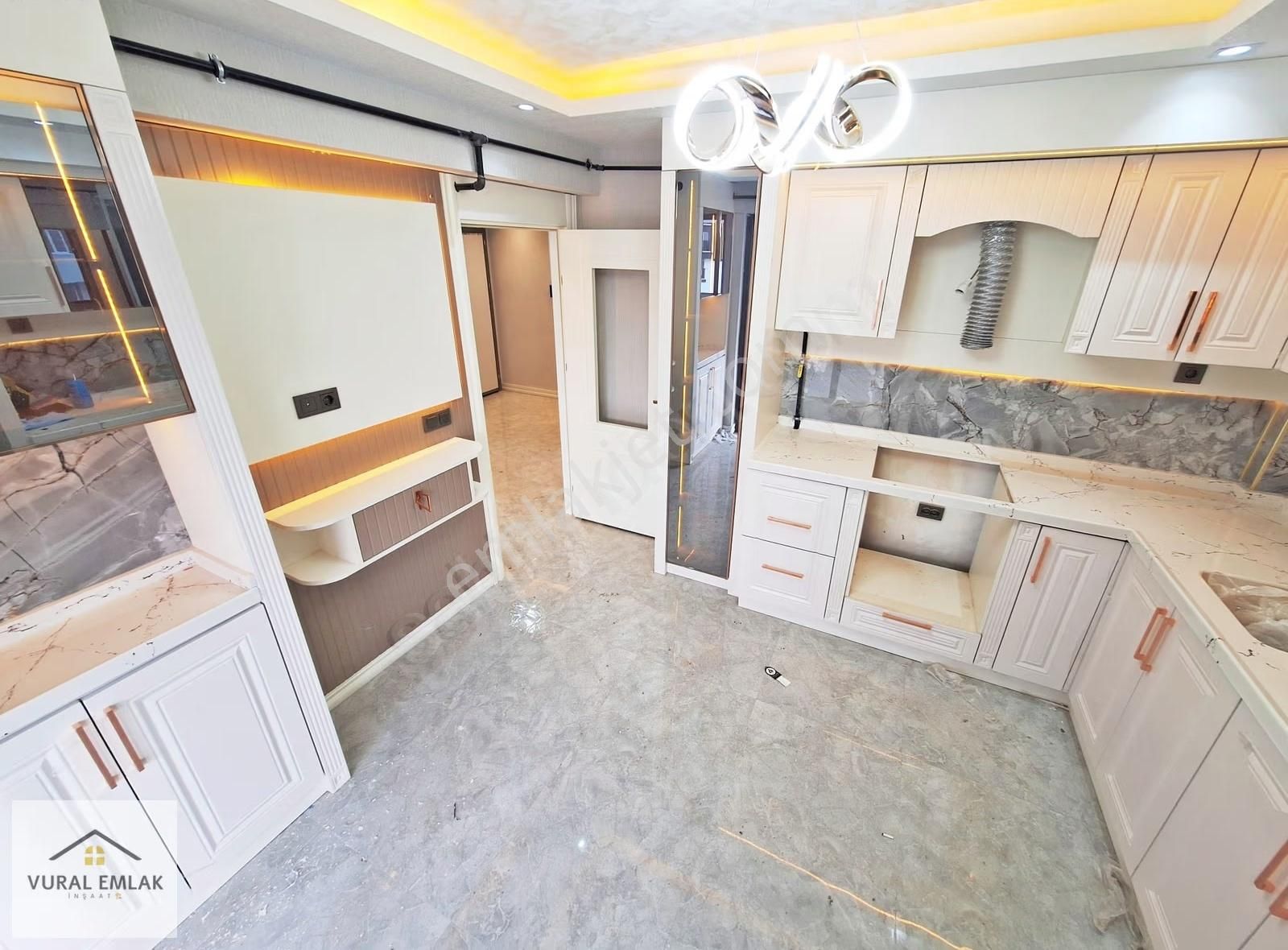 Vural'dan Menderes Mahallesinde Ara Kat 3+1 Lüx Daire - Görsel 11