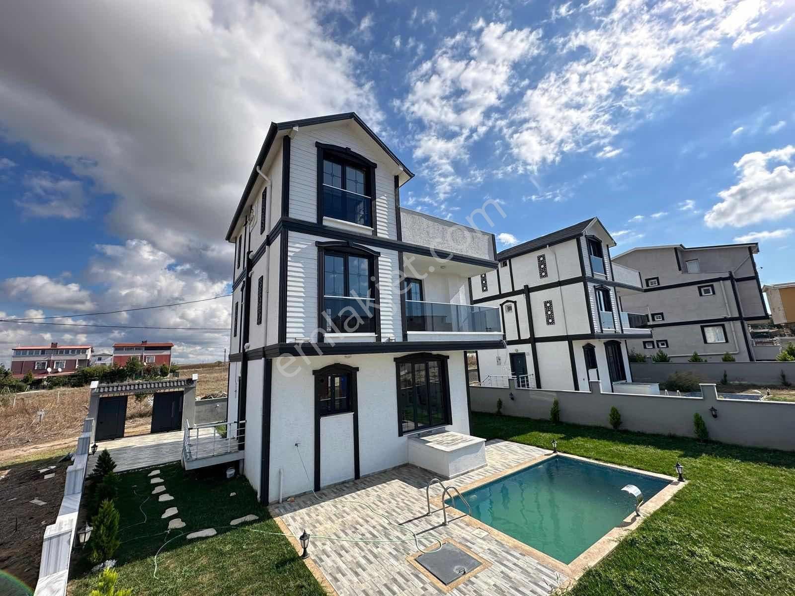 #mega Yapı# 310m² Arsada Müstakil Havuzlu Lüks Şık Villa - Görsel 27