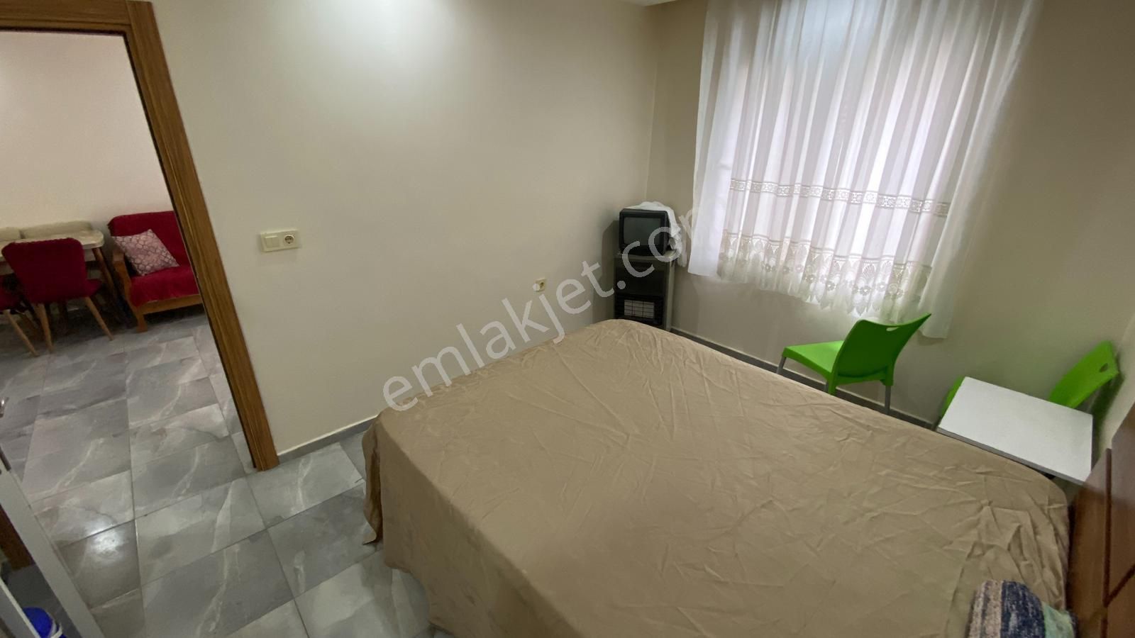 Kızkalesinde Denize Yürüme Mesafesinde Eşyalı 1+1 Satılık Daire - Görsel 17