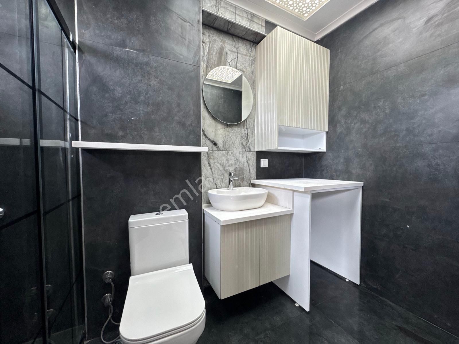 Dikili'de Özel Mimari, Geniş Yüksek Tavanlı Lüks Akıllı Villa - Görsel 29