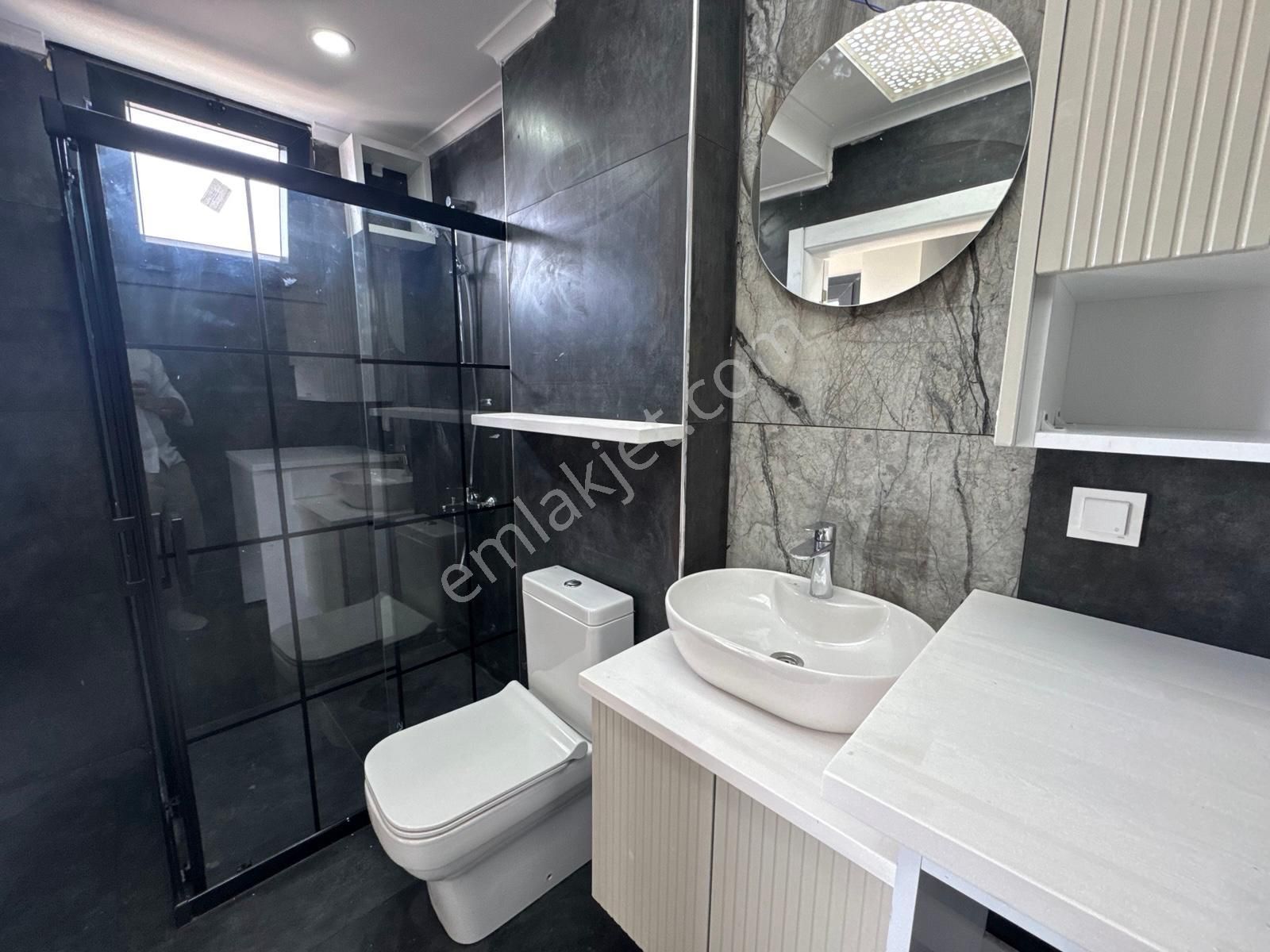 Dikili'de Özel Mimari, Geniş Yüksek Tavanlı Lüks Akıllı Villa - Görsel 28