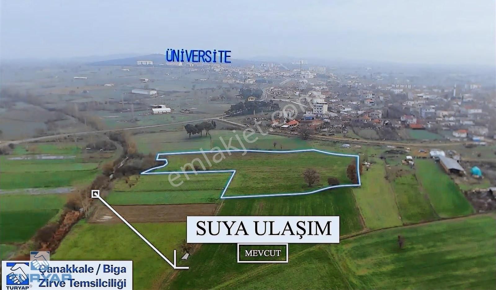 Çanakkale Biga Ağaköy Gelişen Bölgede 12.036m2 Yatırım Fırsatı - Görsel 13