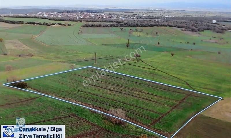 Biga Yeniçiftlikte 7.545 M² Yatırımlık Tarla | Karayoluna Yakın