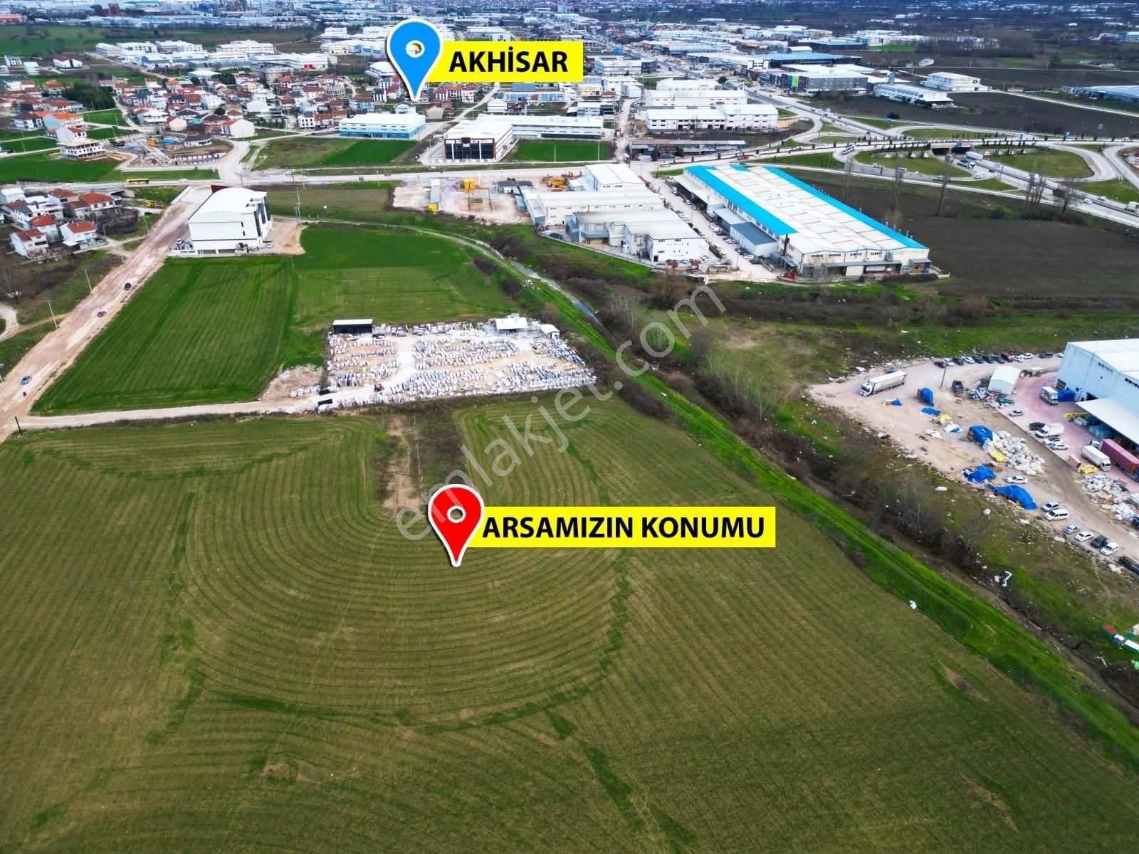 İnegöl Akhisar'da Satılık İmarlı Arsa - Görsel 6