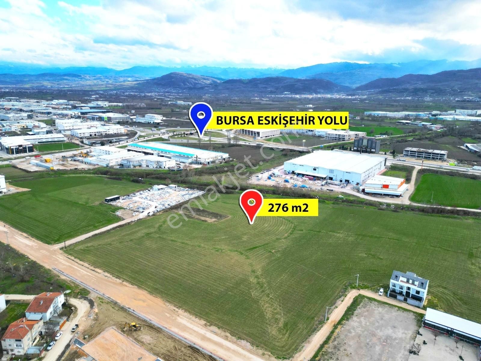 İnegöl Akhisar'da Satılık İmarlı Arsa - Görsel 7