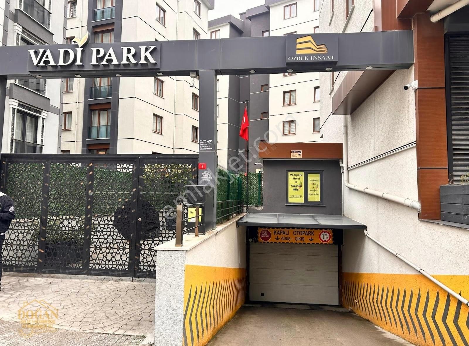 Zeytin Dalı Caddesi Vadi Park Sitesi 3+1 Ara Kat Satılık Daire
