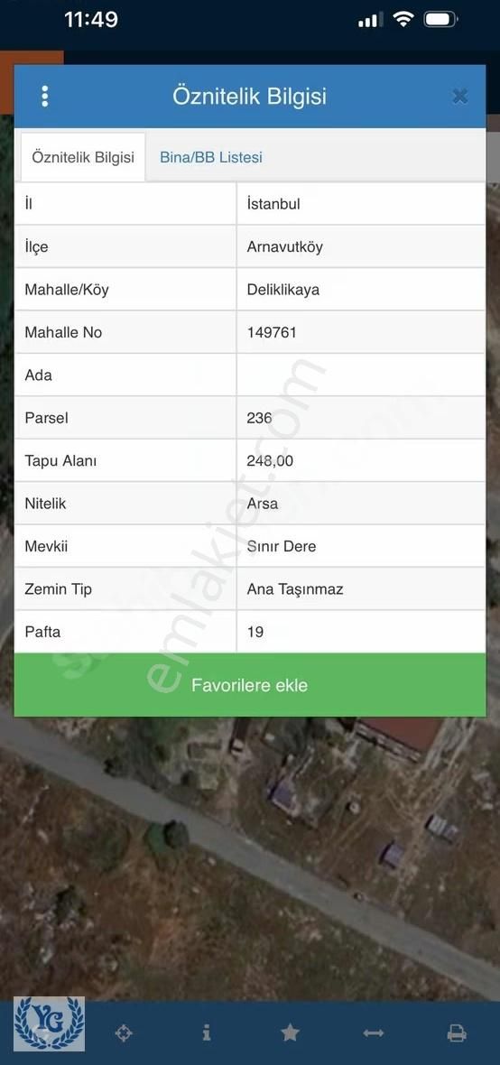 Deliklikayada Satılık Arsa - Görsel 3
