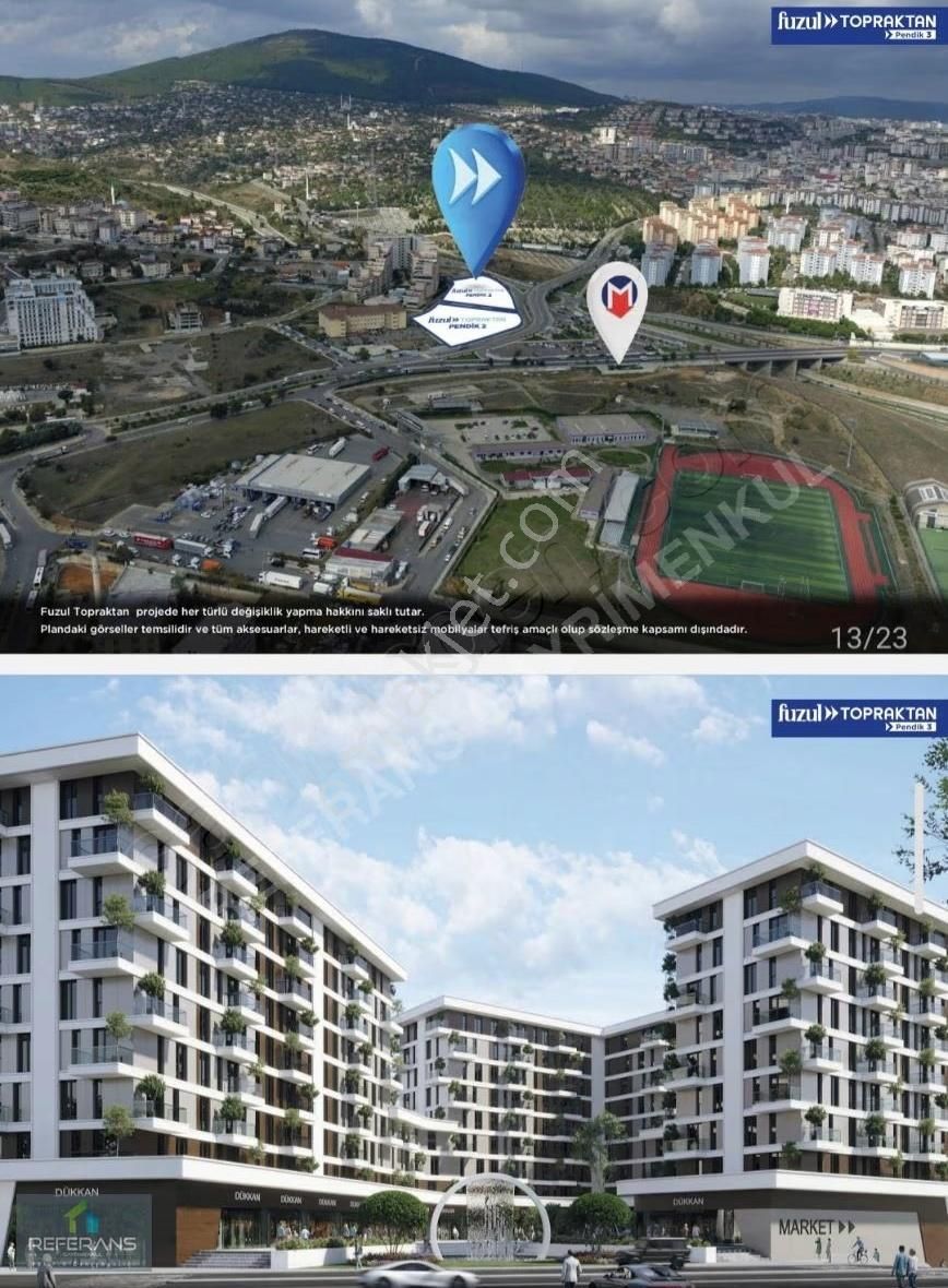 Fuzul Topraktan Pendik 3 Devren Sat. 3+1 Arsa Payı Borçsuz - Görsel 7