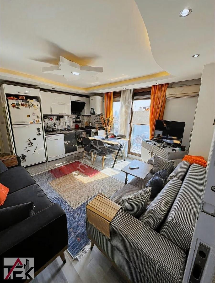 Bayraklı Şehir Hastanesi Yakını 1+1 Komple Eşyalı Kiralık Daire - Görsel 21