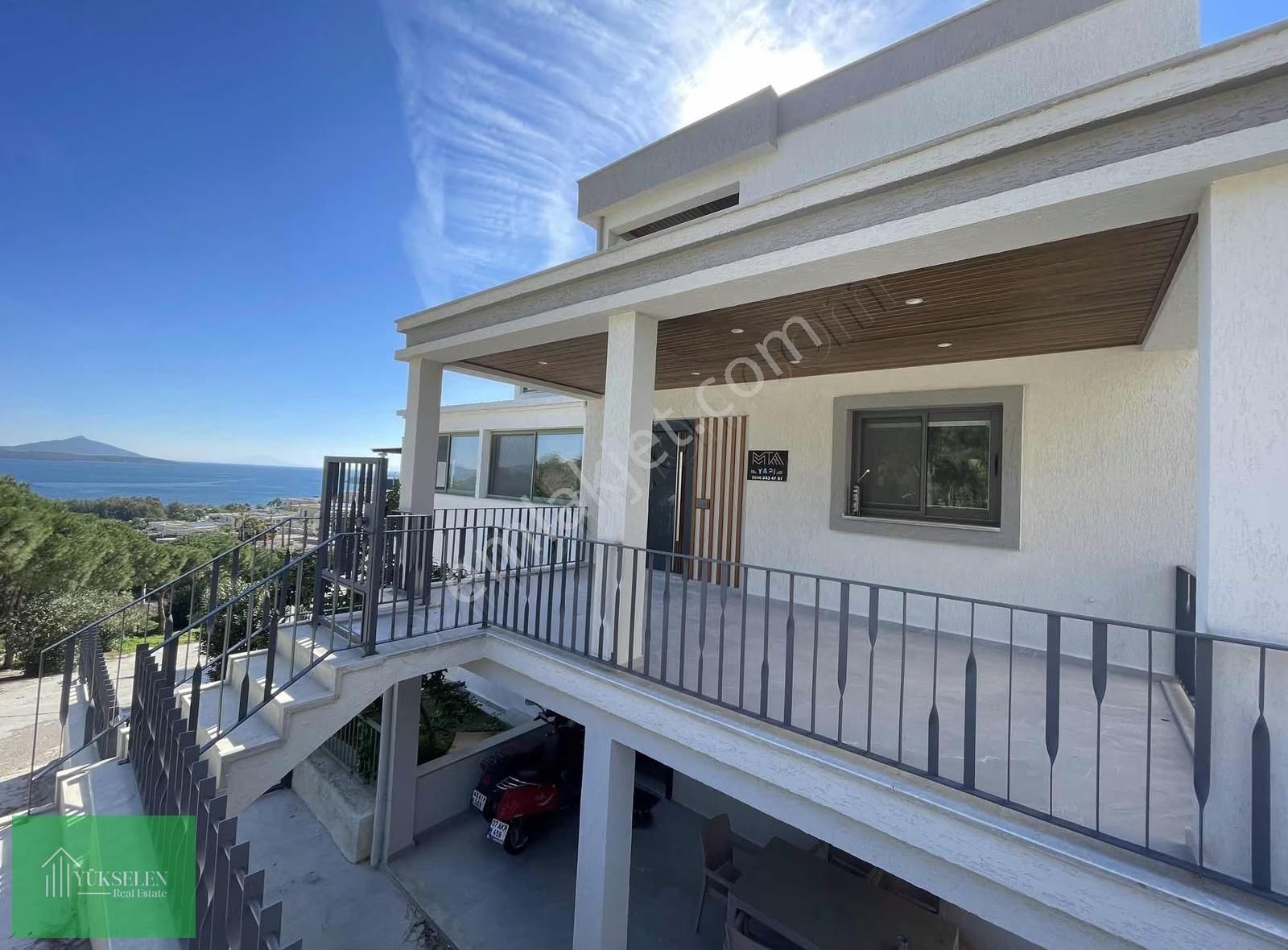 Yahşi Sahile 600 Metre Yenilenmiş 4+2 Deniz Manzaralı Villa - Görsel 2