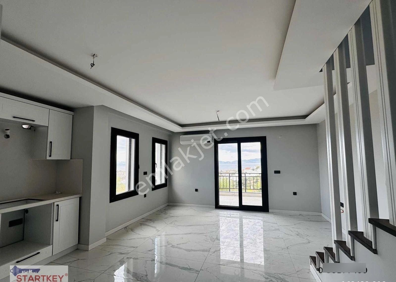 Startkey Pelit Deniz Manzaralı Yeni Yapım İkiz Müstakil Villa - Görsel 11