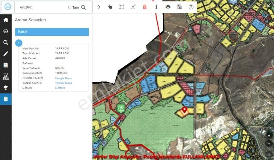 Etimesgut Yapracıkta Satılık Arsa Polat Emlaktan