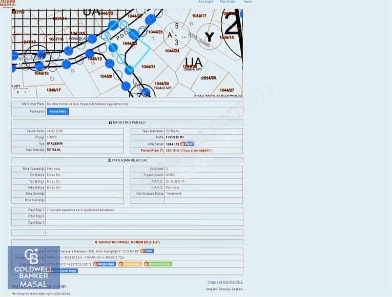 Ataşehir İstiklal Mh. Satılık Arsa - Görsel 3