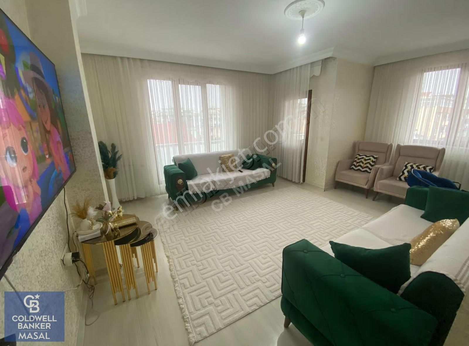 Atatürk Mahallesi Şafak Sokak 2+1 80 M² Kiralık Daire - Görsel 2