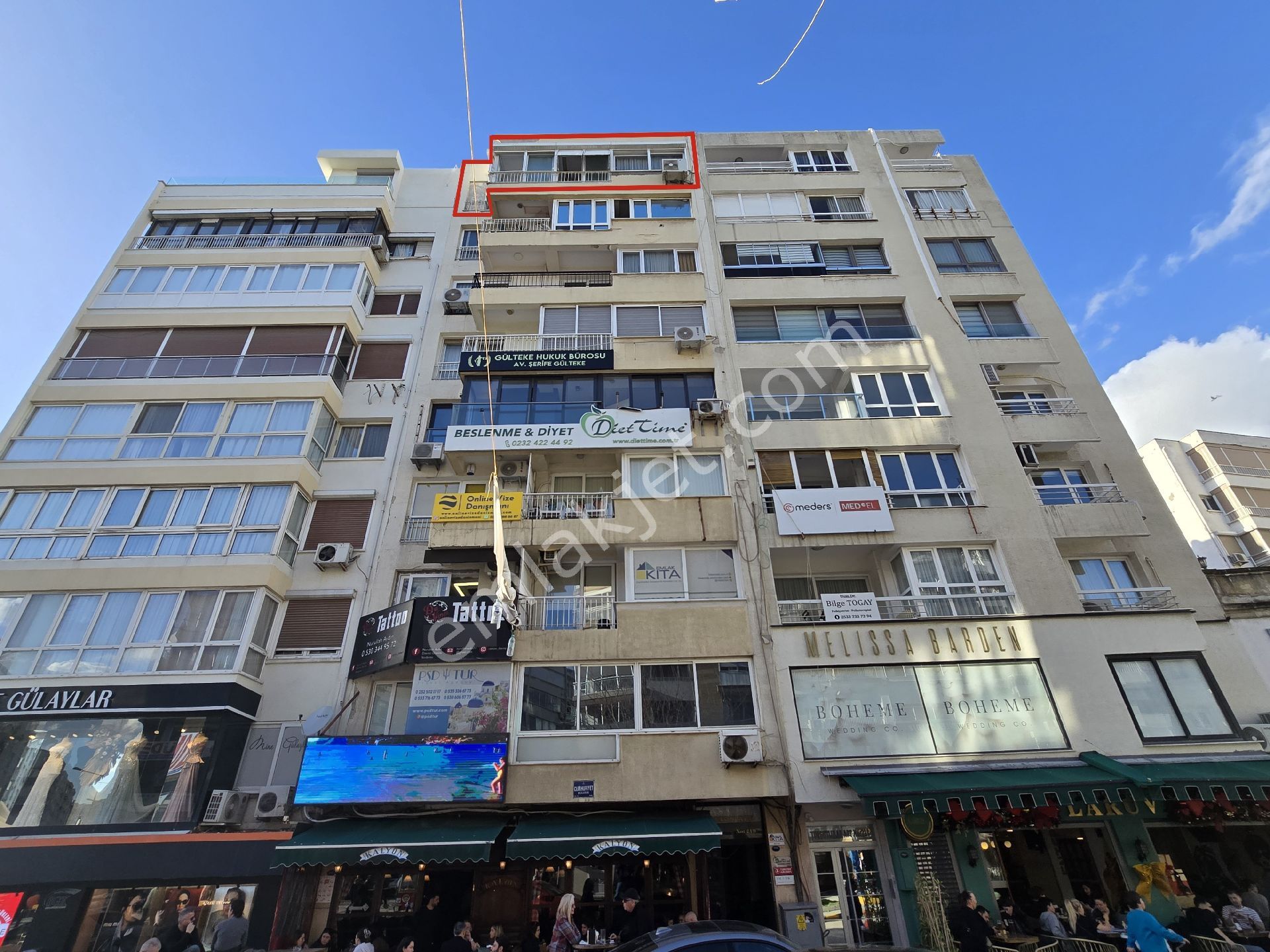 Alsancak Gündoğdu Meydanında Satılık 2+1 Daire