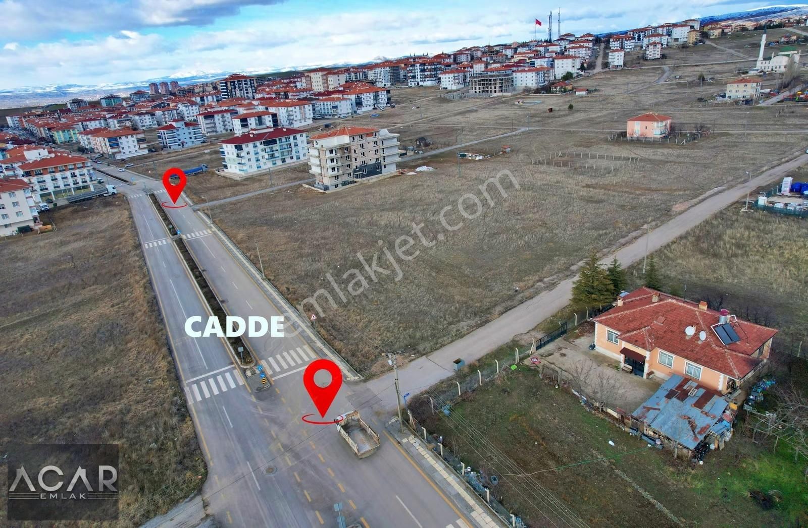 **acar*emlak*yıldırım Mahalesi 561m2 Yüksek Kat Arsası* - Görsel 11