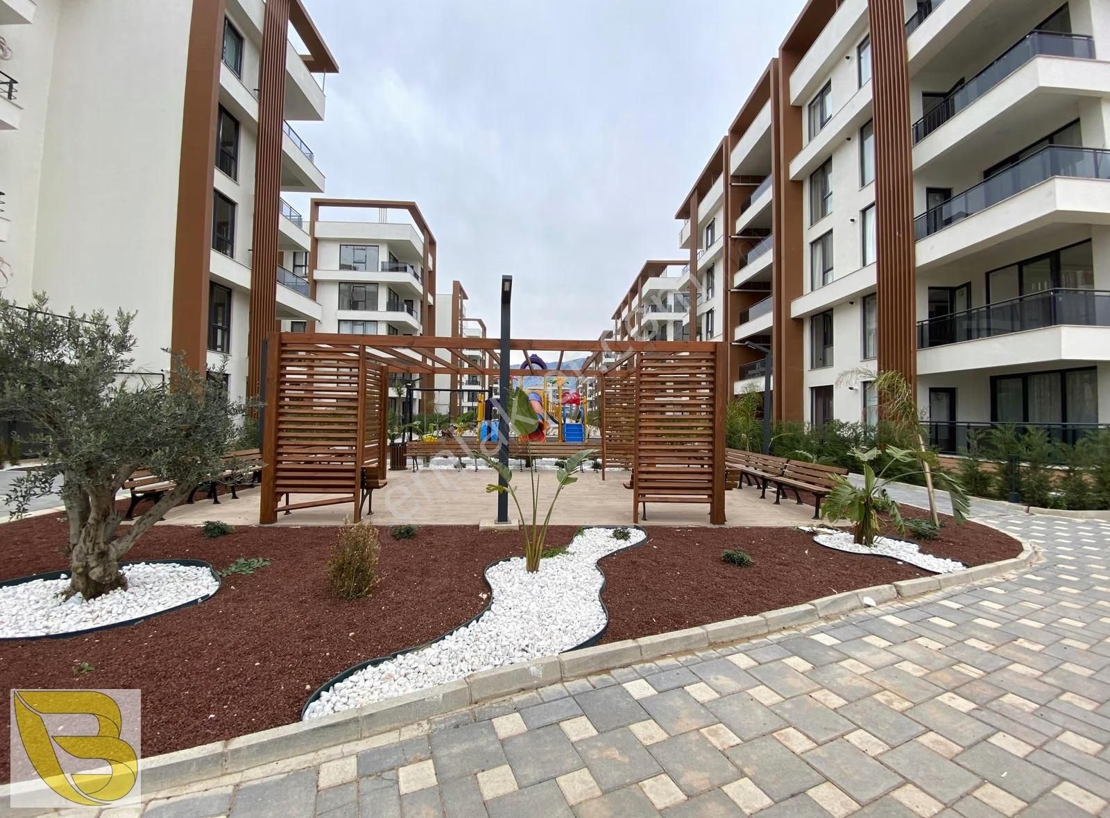 Rengi Antalya Greenlife 1+1 Kiralık Lüks Daire - Görsel 5