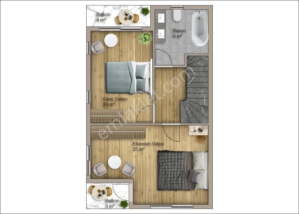 Didimde Projeden Satılık Villalar - Görsel 2