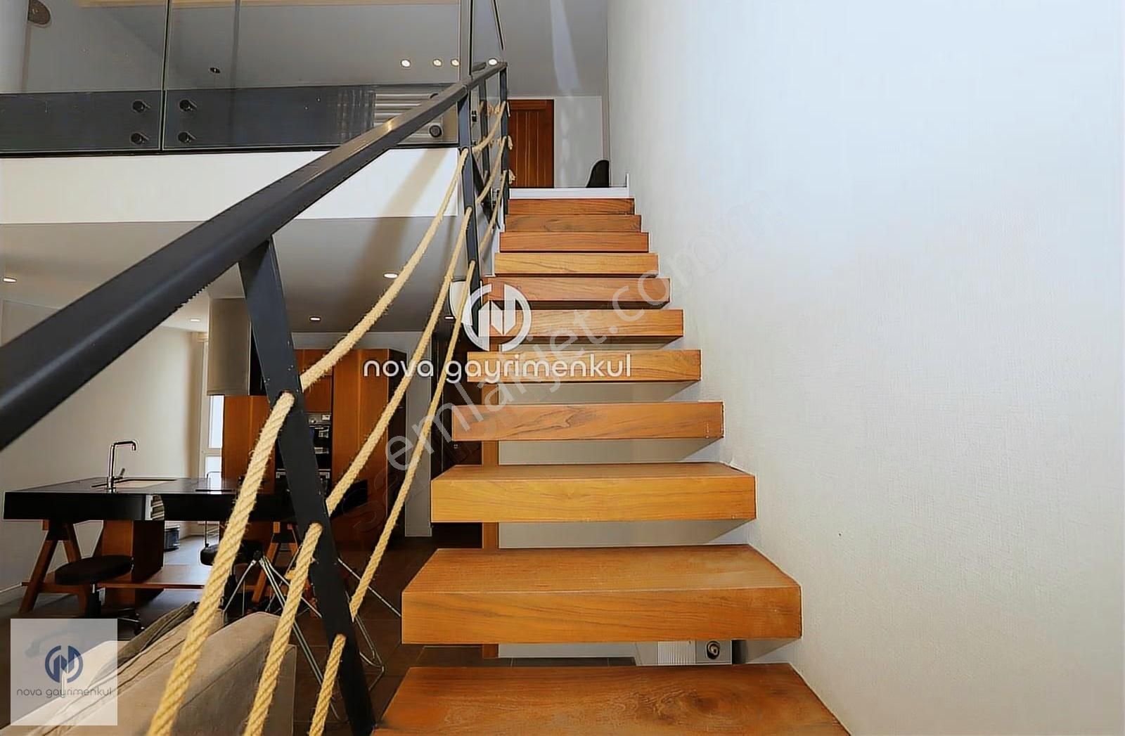 **nova** Çiftlikköy'de Süper Lüks Eşyalı Kiralık 1+1 Dubleks - Görsel 15