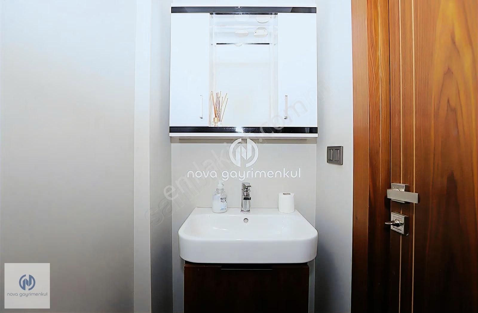 **nova** Çiftlikköy'de Süper Lüks Eşyalı Kiralık 1+1 Dubleks - Görsel 16