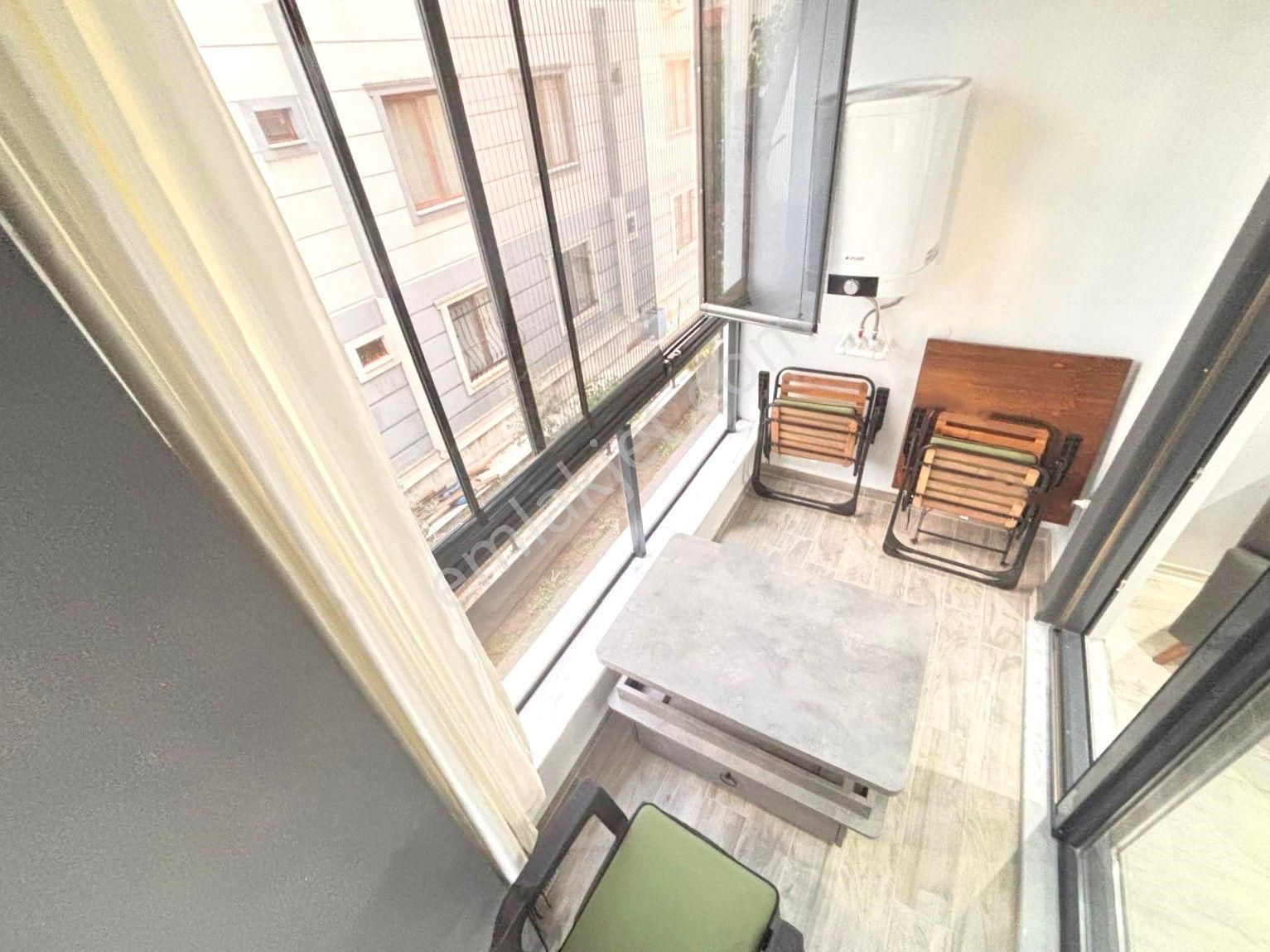 Akçay'da Aygül'den Şık Ve Konforlu Oturumu Keyifli Doğalgazlı Cam Balkonlu Ön Cephe 1+1satılık Daire - Görsel 23