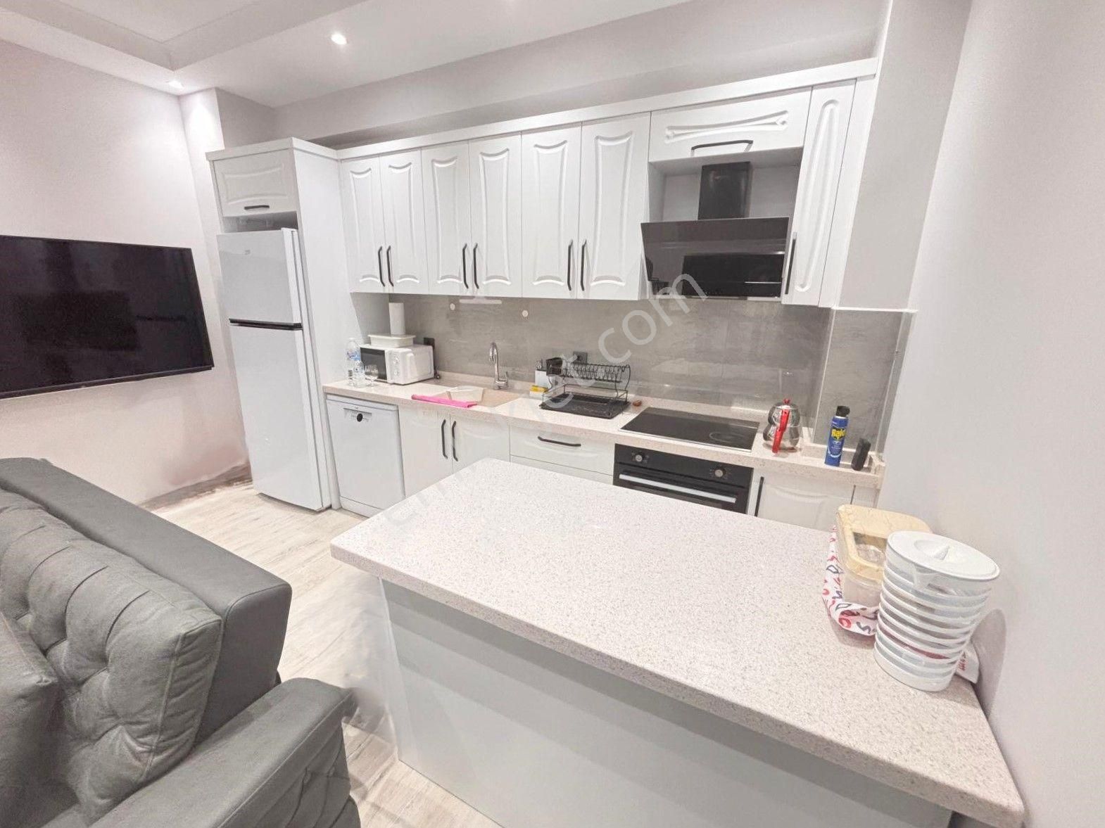 Akçay'da Aygül'den Şık Ve Konforlu Oturumu Keyifli Doğalgazlı Cam Balkonlu Ön Cephe 1+1satılık Daire - Görsel 9