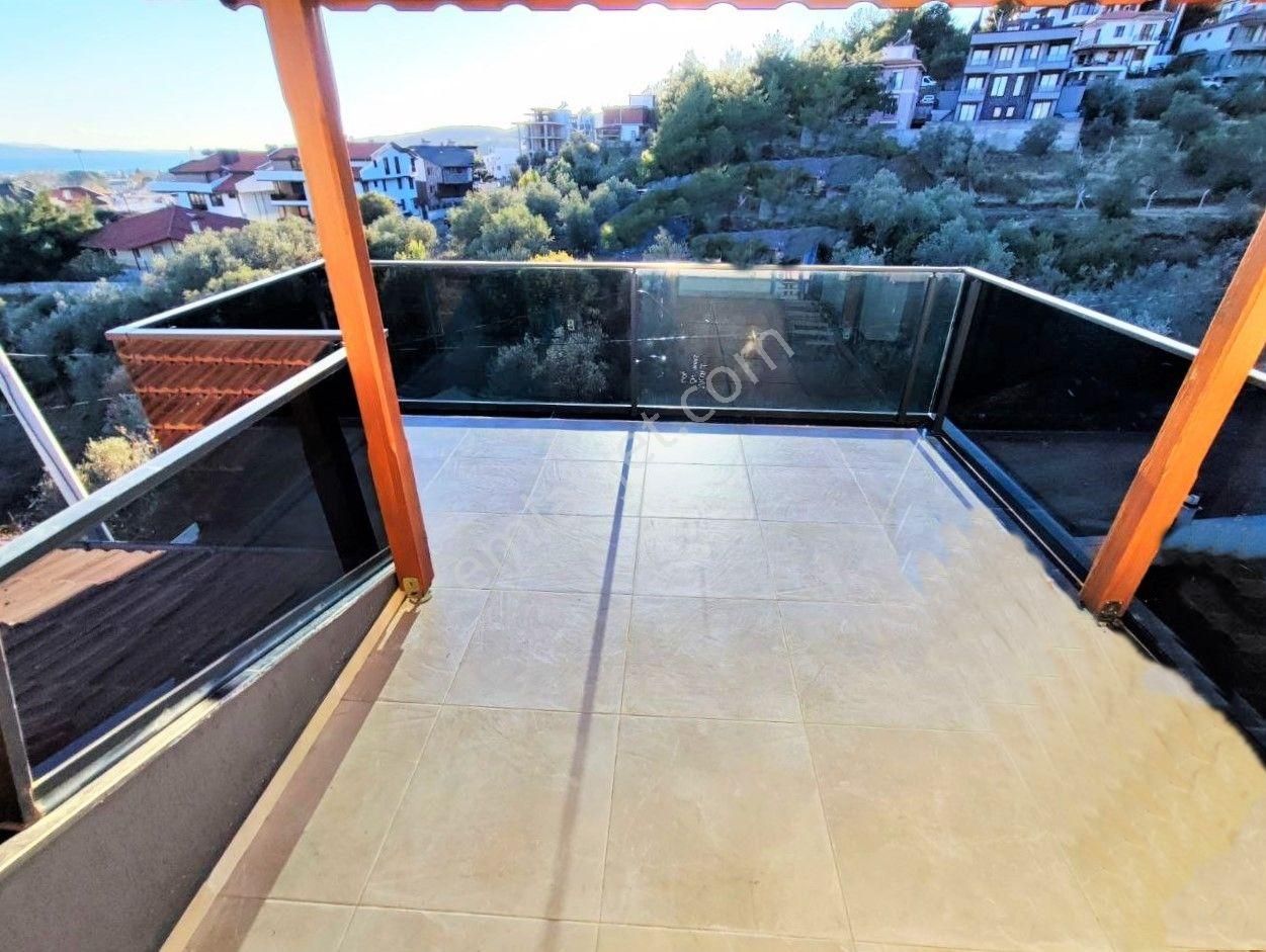 Güre'de Aygül'den Sıfır Panoramik Deniz Ve Dağ Manzaralı Ultra Lüks Satılık 3+1tripleks Akıllı Villa - Görsel 32