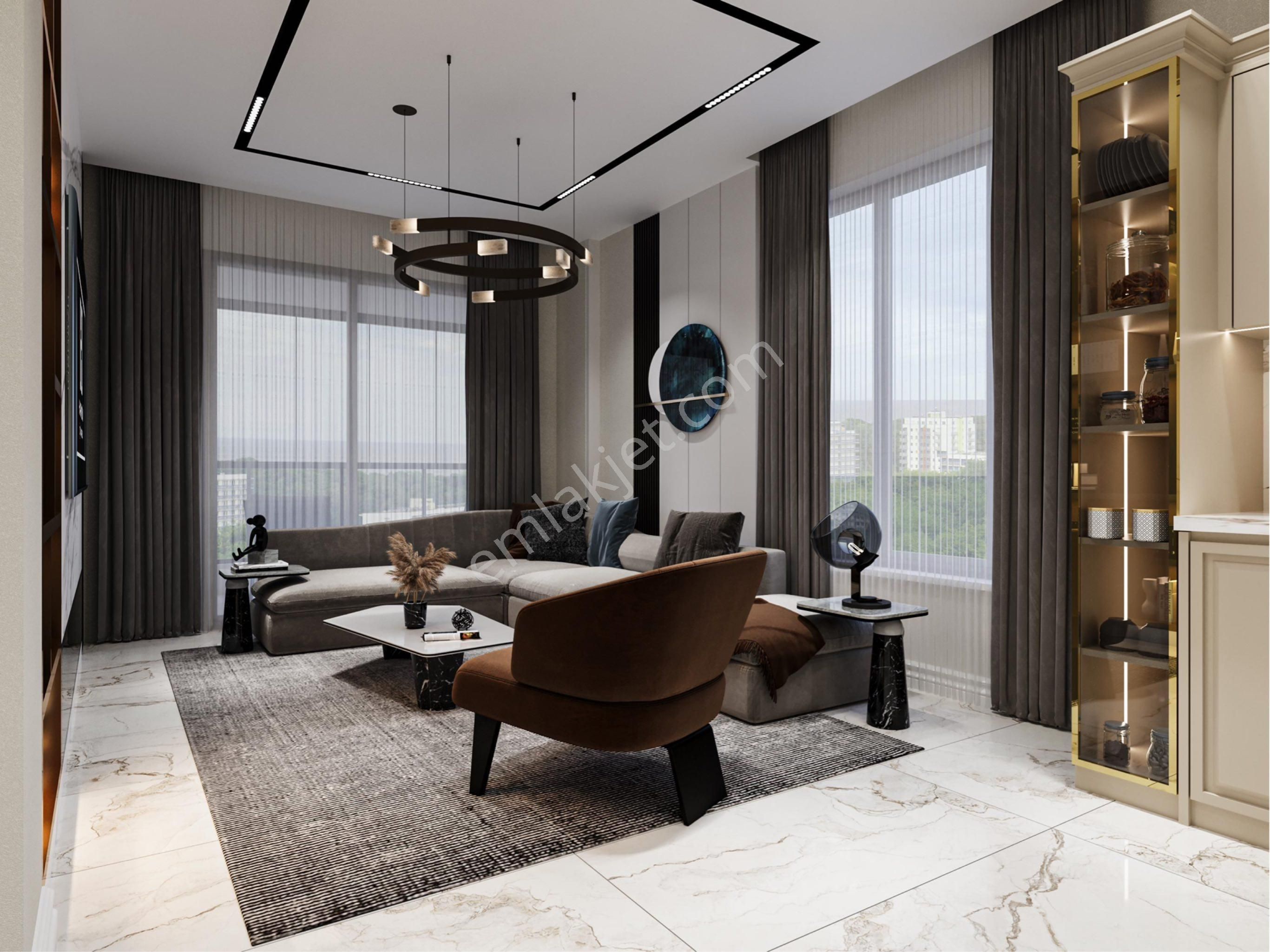 Akşehirde İlk Akıllı Ultra Lüx 1+1 55 M2 Anahtar Teslim Daireler - Görsel 12