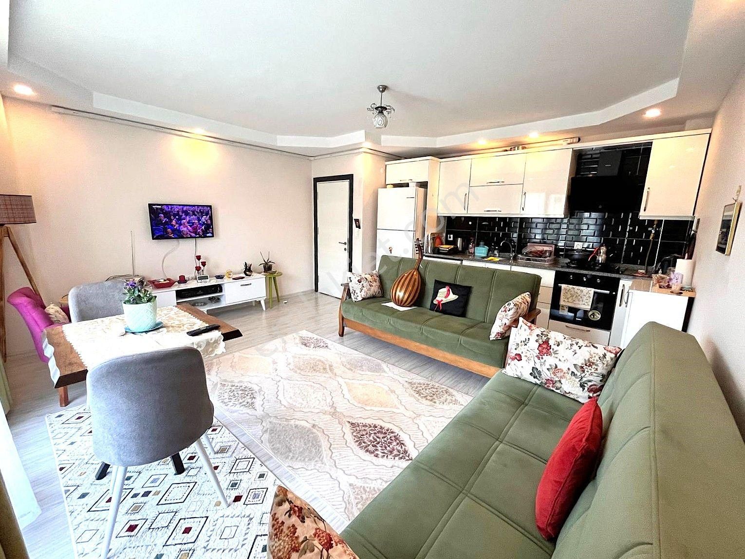 Sadece Aygülden Akçay'ın Muhteşem Lokasyonunda Ön Cephe Doğalgazlı Ve Cam Balkonlu 1+1 Satılık Daire - Görsel 3