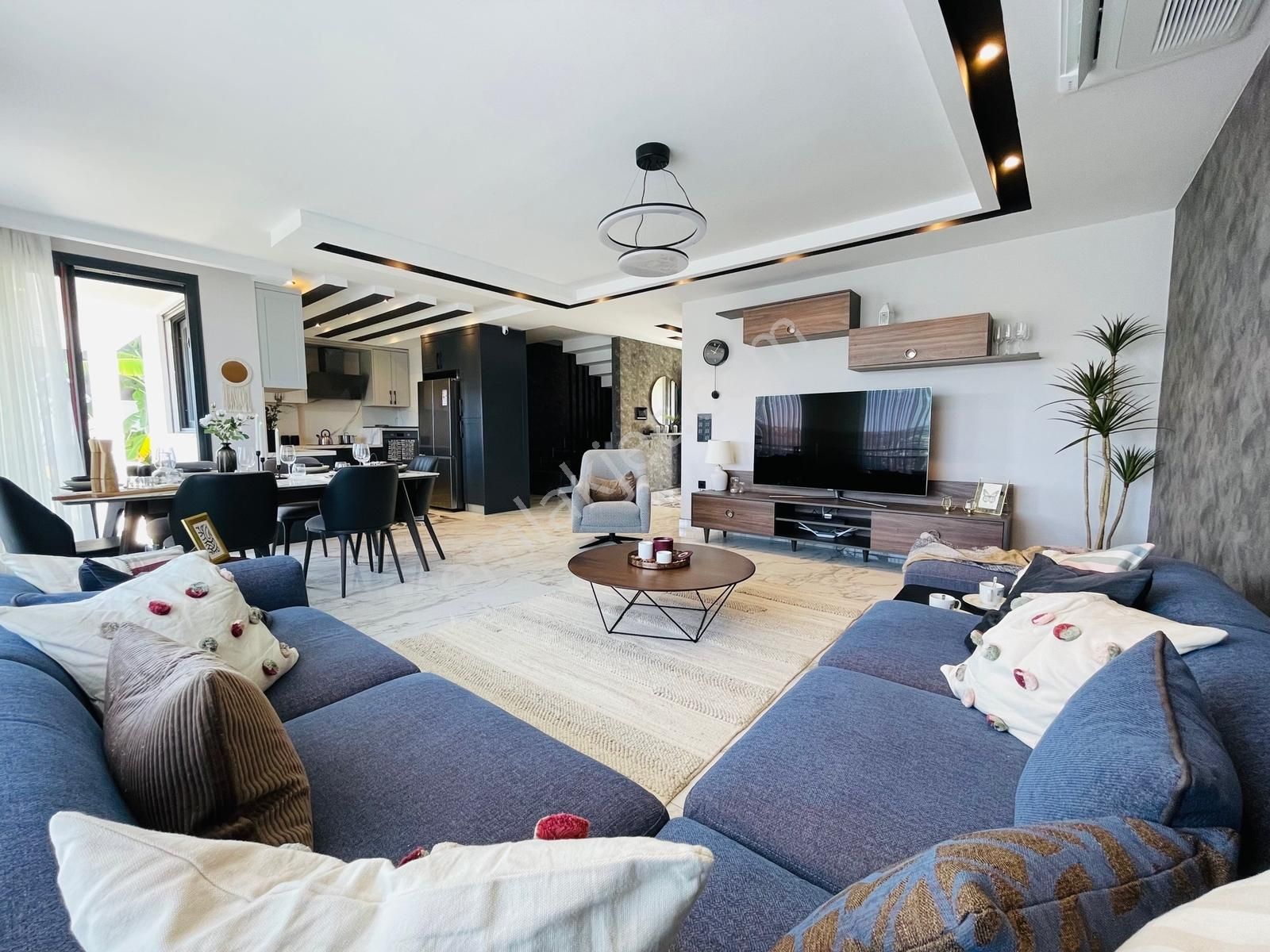 Ful Eşyalı, Lüks 4+2 Villa Özel Havuzlu Bahçeli Satılık Ev - Görsel 14