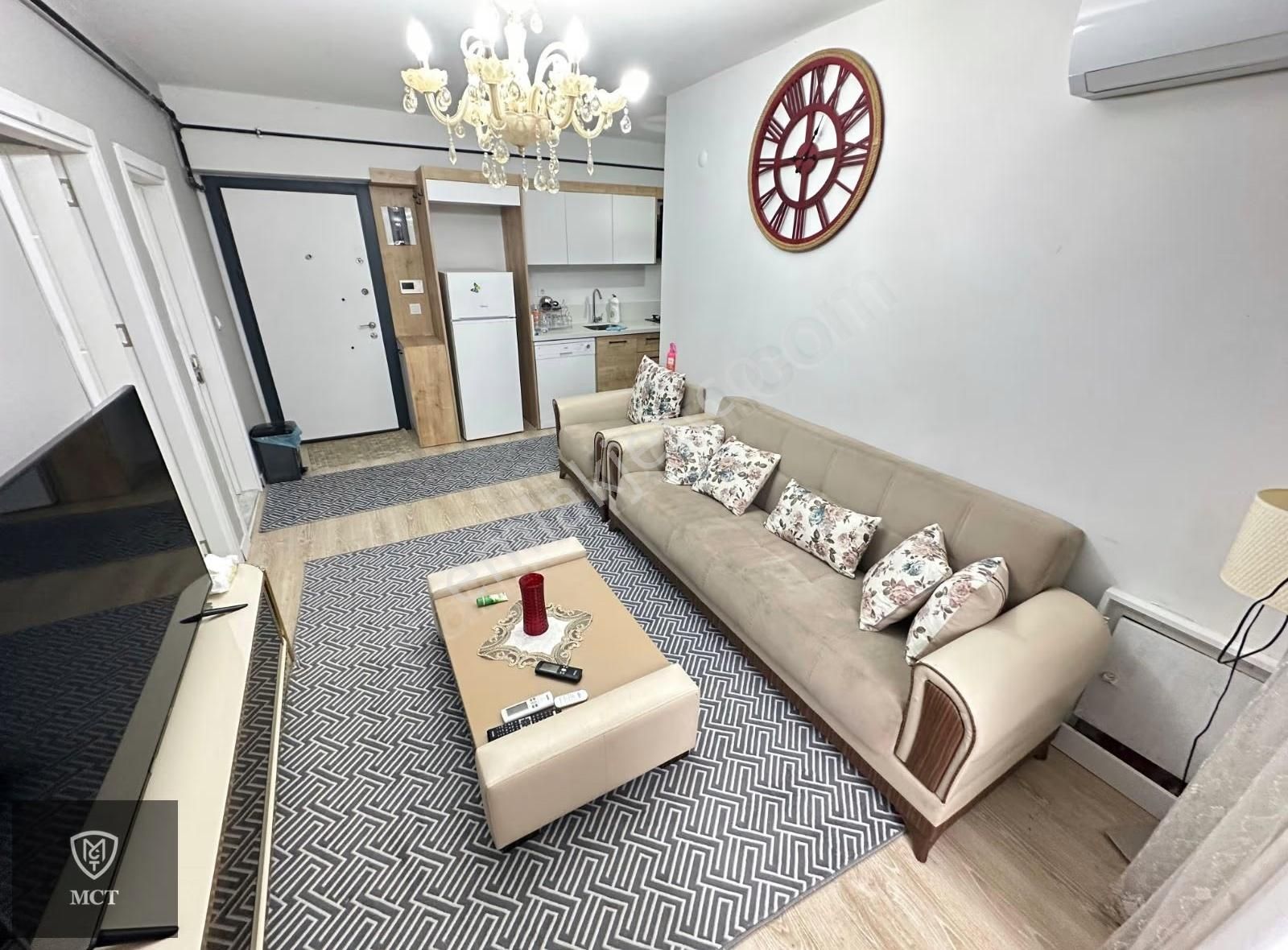 Mct'den 2+1 Eşyalı Güvenlikli Sitede Satılık Daire