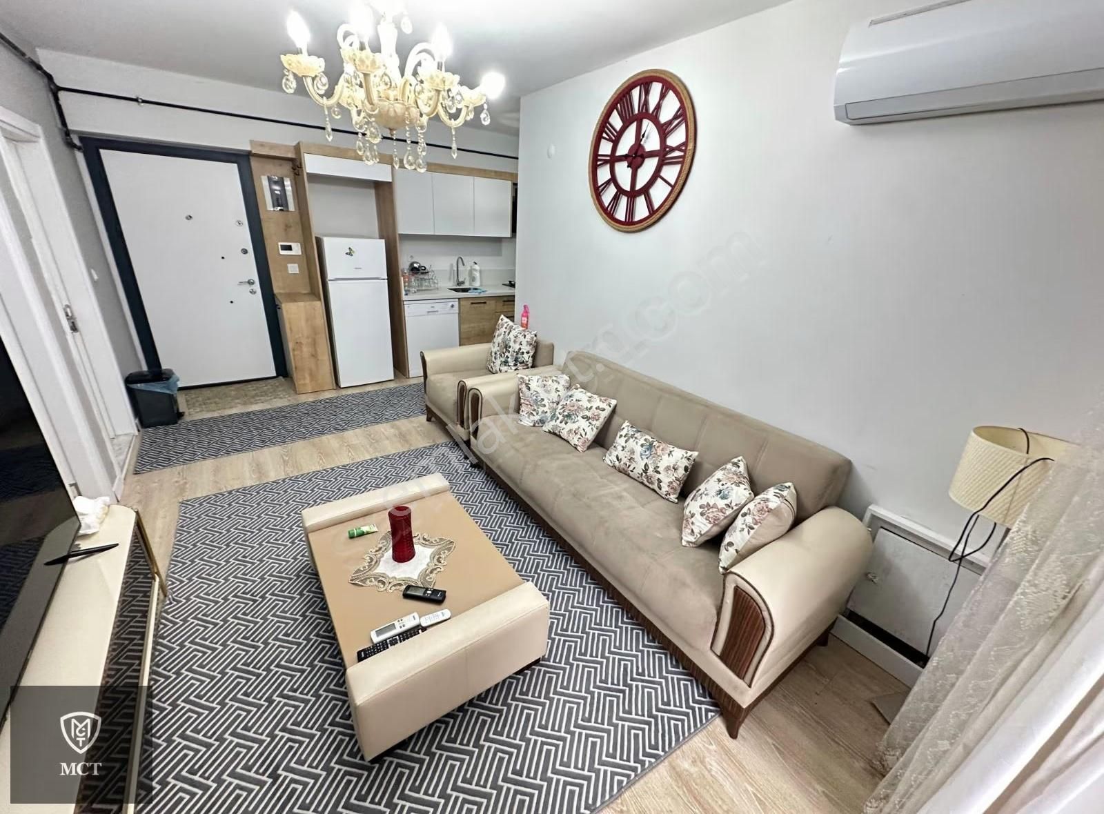 Mct'den 2+1 Eşyalı Güvenlikli Sitede Satılık Daire - Görsel 21