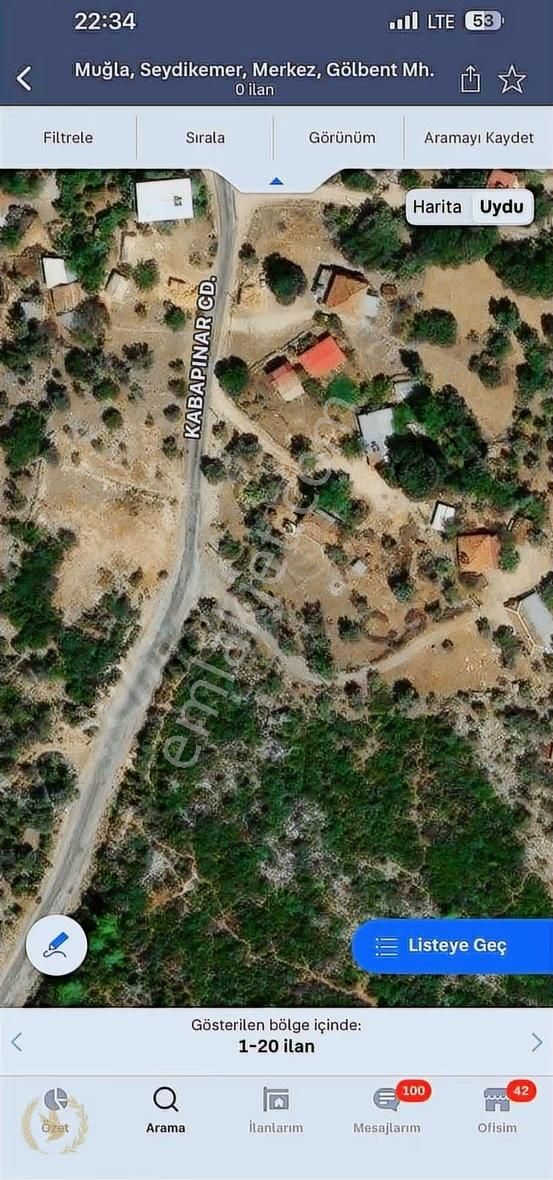 Seydikemer Gölbent Mah 2villa Olur İmarlı Arsamız Satılık - Görsel 32