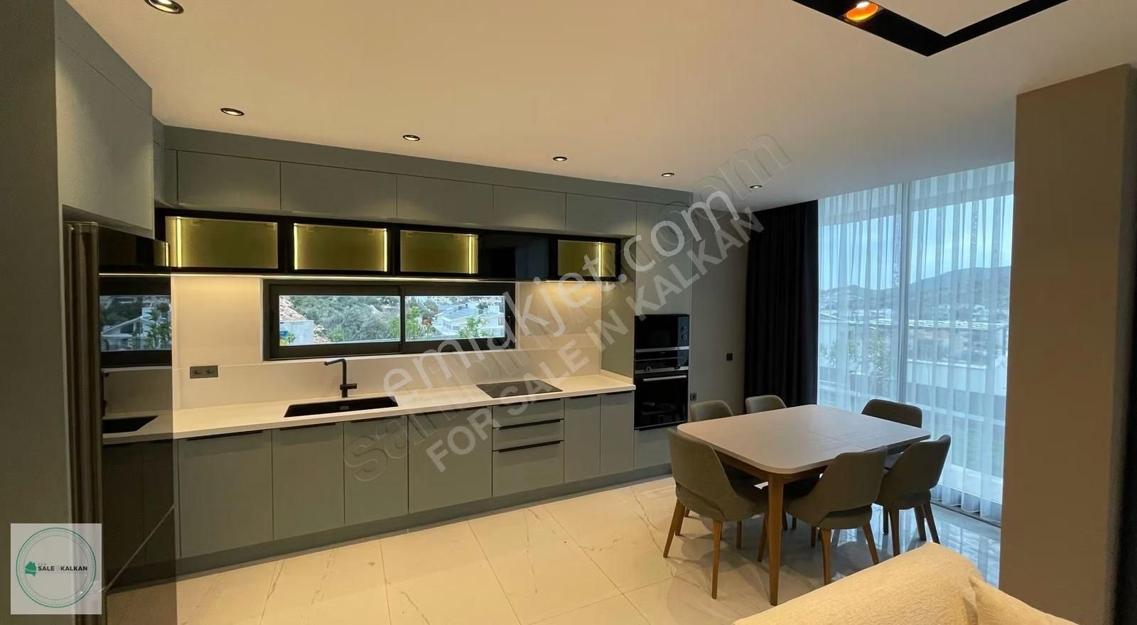 Kalkan'da Ultra Lüks Deniz Manzaralı 3+1 Sıfır Daire - Görsel 5