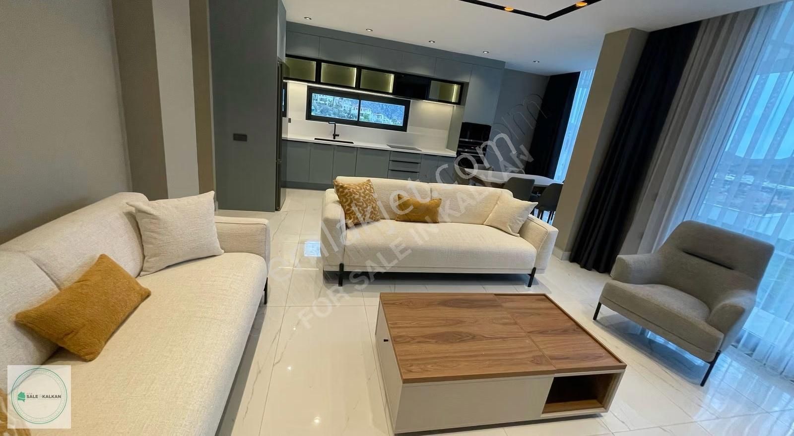 Kalkan'da Ultra Lüks Deniz Manzaralı 3+1 Sıfır Daire - Görsel 18