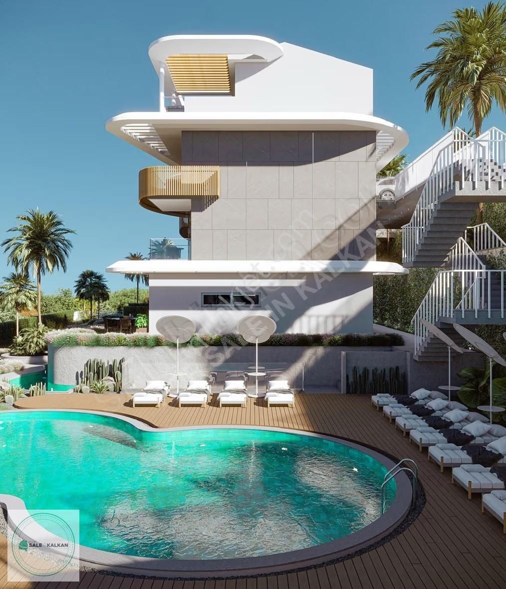 Kalkan'da Ultra Lüks Deniz Manzaralı 3+1 Sıfır Daire - Görsel 11