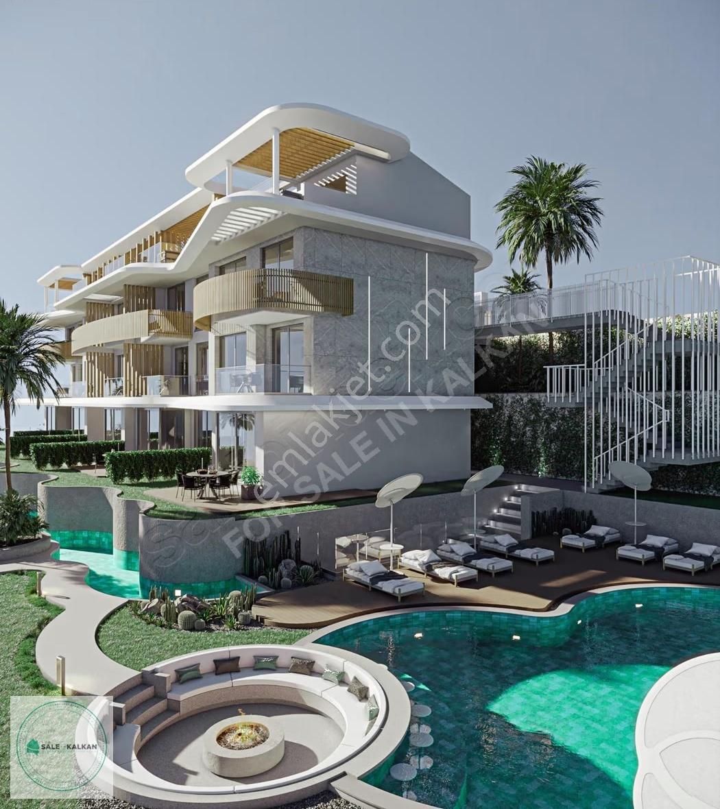 Kalkan'da Ultra Lüks Deniz Manzaralı 3+1 Sıfır Daire - Görsel 13