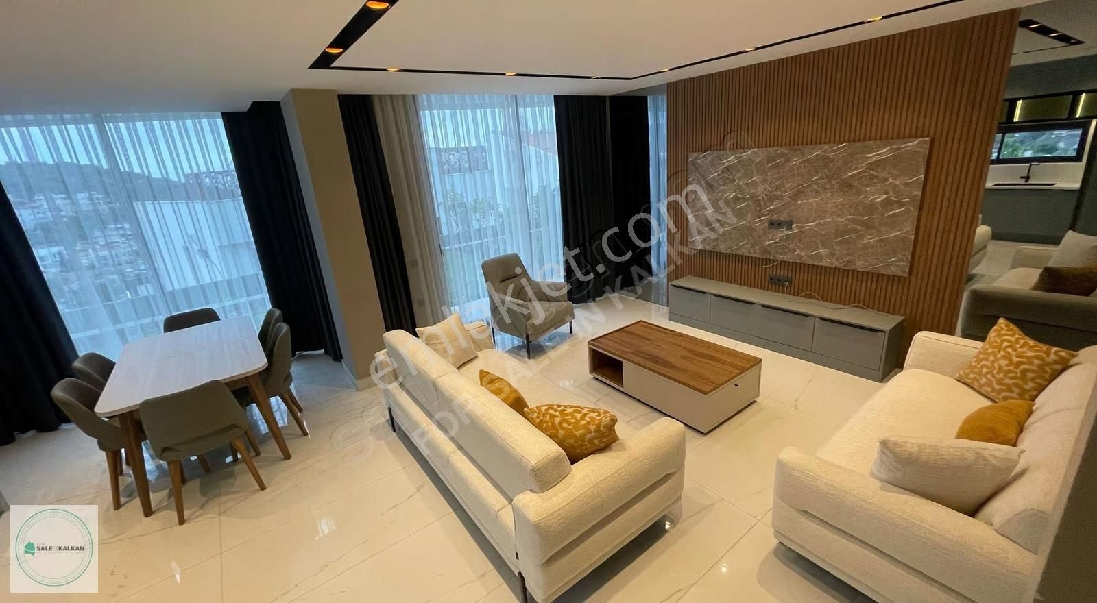 Kalkan'da Ultra Lüks Deniz Manzaralı 3+1 Sıfır Daire - Görsel 15