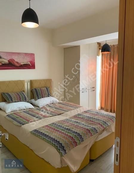 Çıralı Yaşam Merkezinde Önü Açık 1+1 Eşyalı Lüks Kiralık Daire - Görsel 16