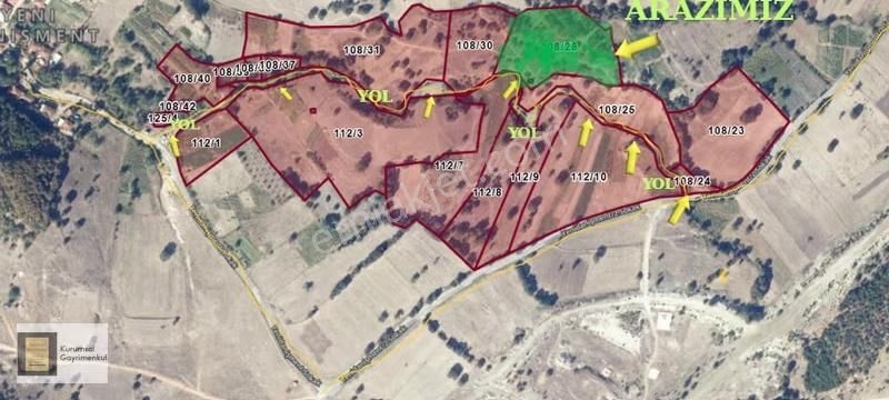 Orhaneli Yenidanişment Köyü Satılık Tarla - Görsel 8