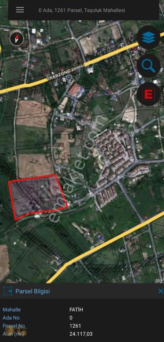 Deba İnşaattan Taşoluk Türkköşede Çaplı Çevrili Satılık Arsa