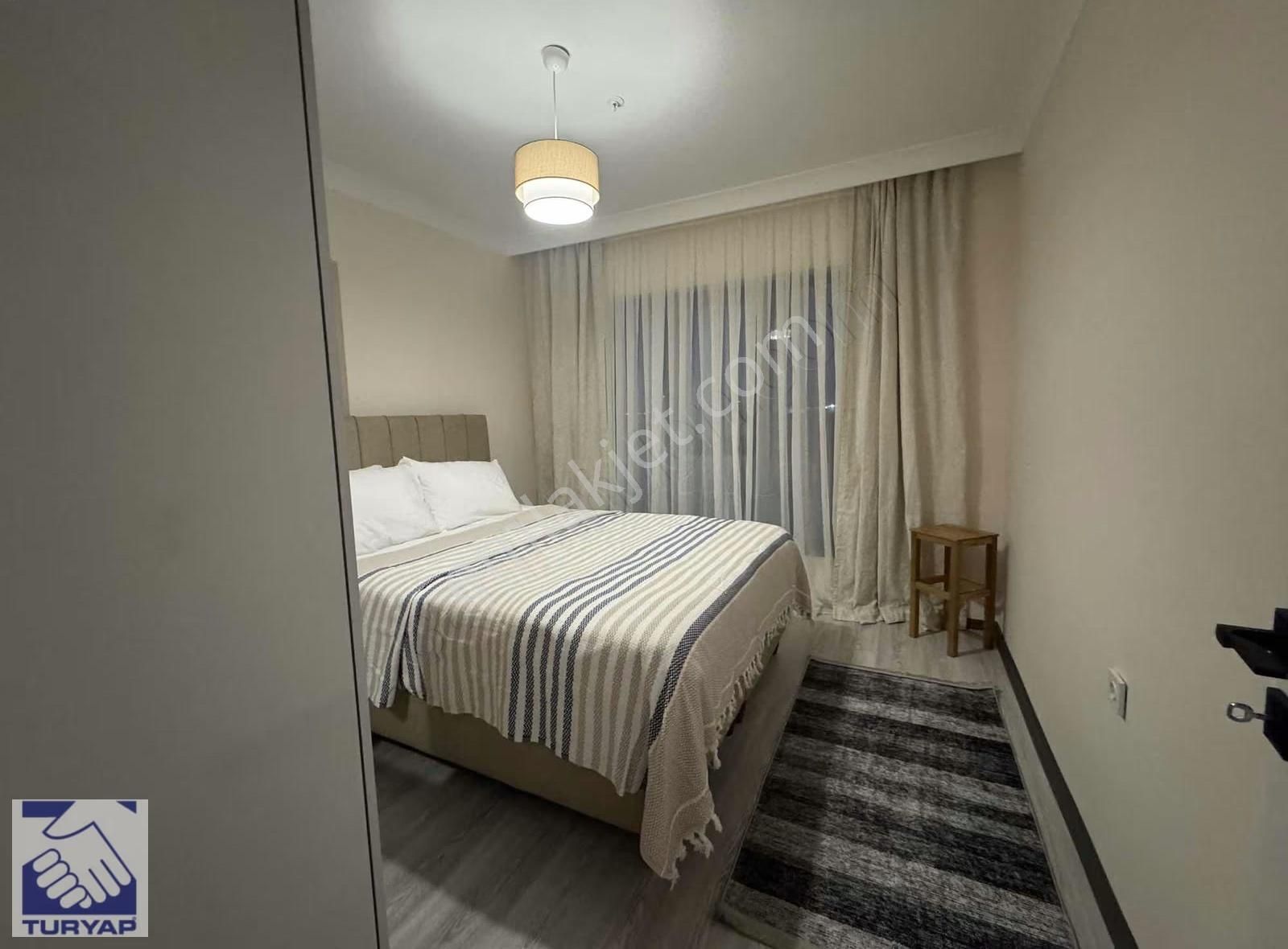 Havaalanı Yolunda Güvenlikli Sitede Tam Eşyalı Kiralık 1+1daire - Görsel 27