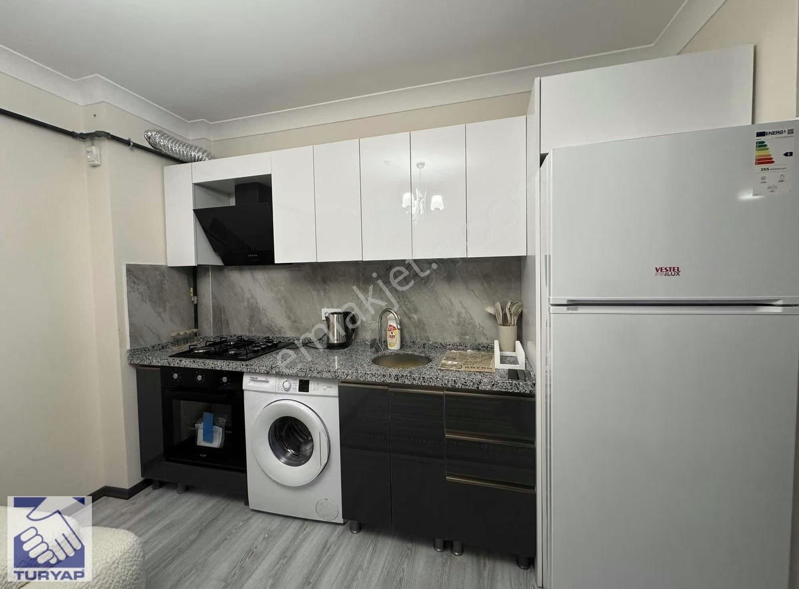 Havaalanı Yolunda Güvenlikli Sitede Tam Eşyalı Kiralık 1+1daire - Görsel 32