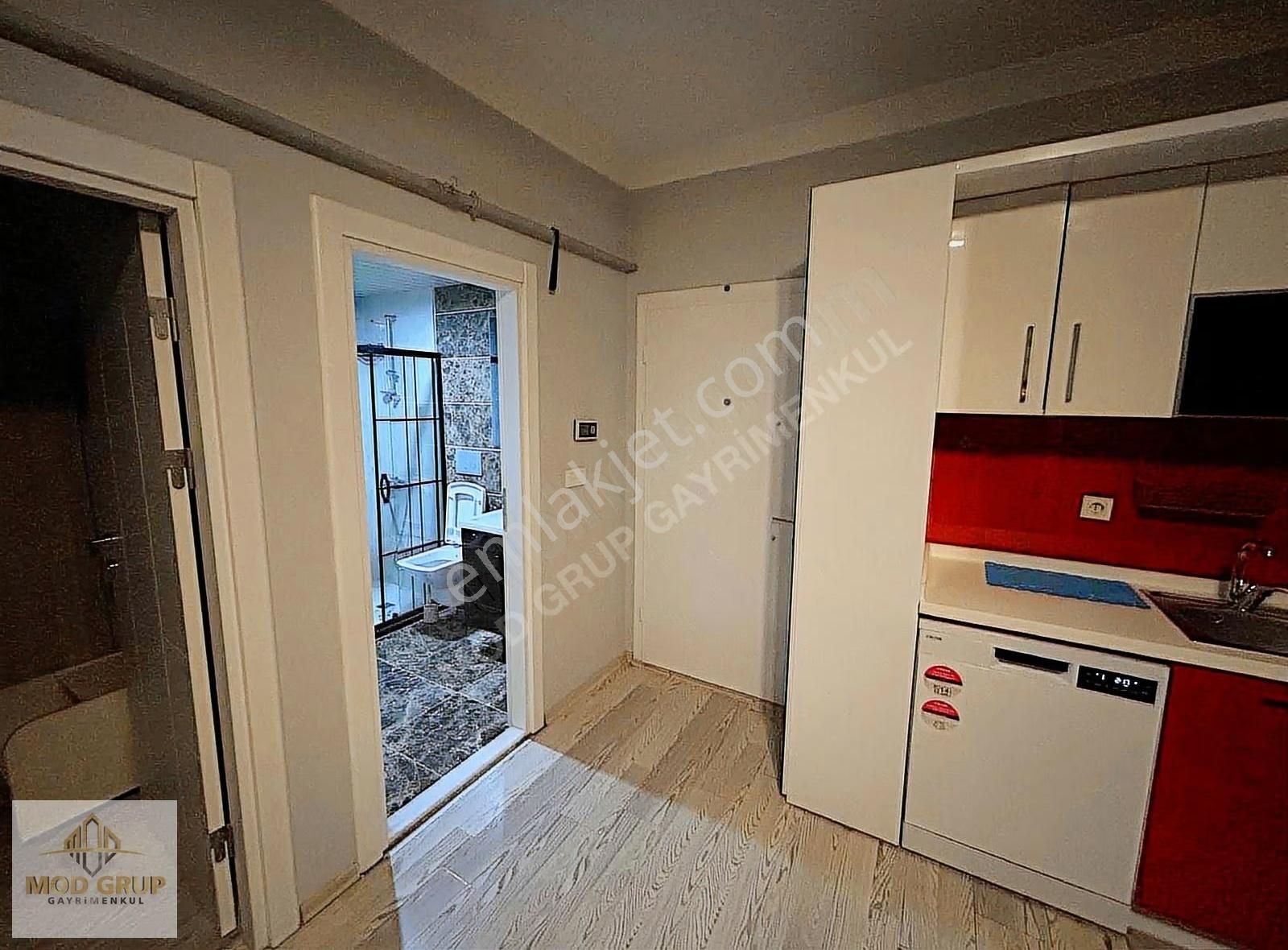 Mod Grup Dan Cam Balkonlu Eşyalı 1+1 Süper Lüx 24 Saat Güvenlik - Görsel 2