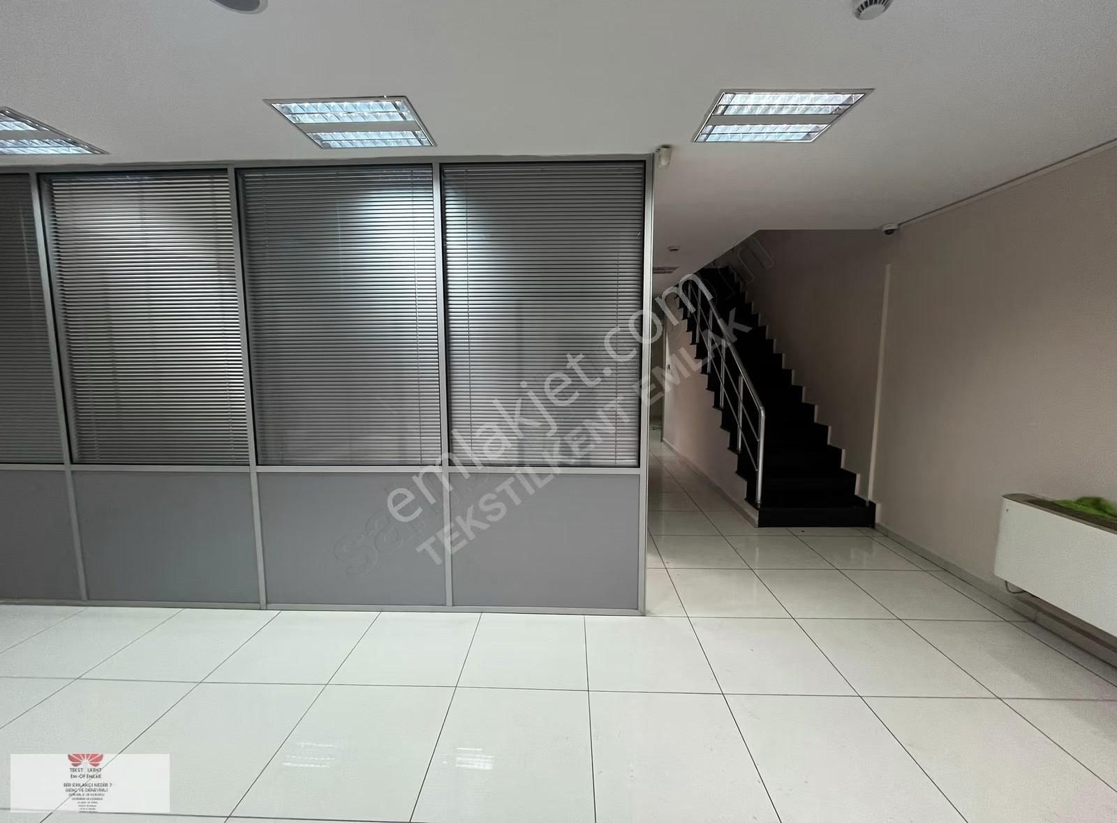 Koza Plazanın Yanında Lüks Yapılı Bölmeli 160m2 Kiralık İşyeri - Görsel 17