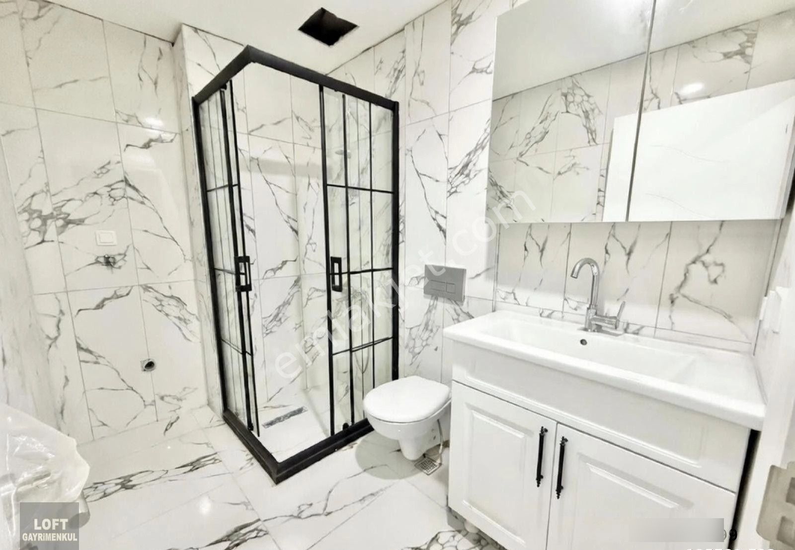 Loft'tan Fevziçakmak Mah 1+1 55m2 Yeni Bina Satılık B.kat Daire - Görsel 5