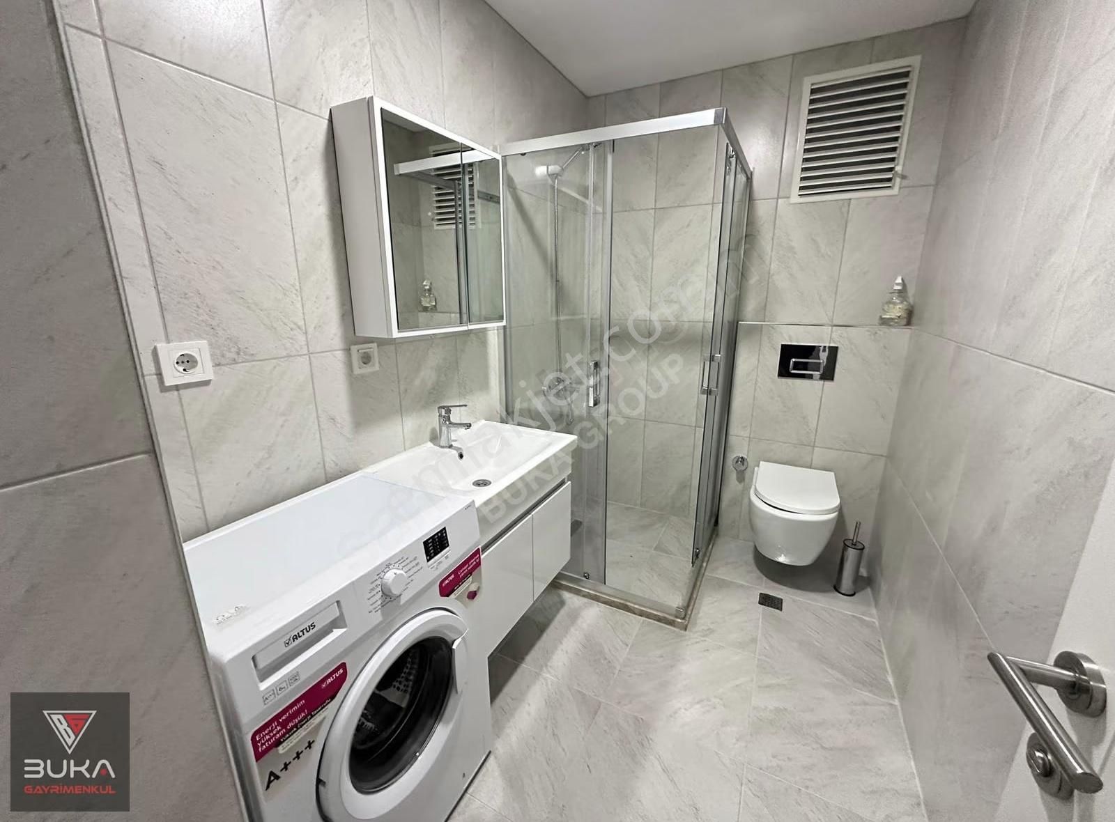 7/24 Güvenlikli 3 Kat Otoparklı Sitede Sıfır Eşyalı Kiralık 1+1 - Görsel 28